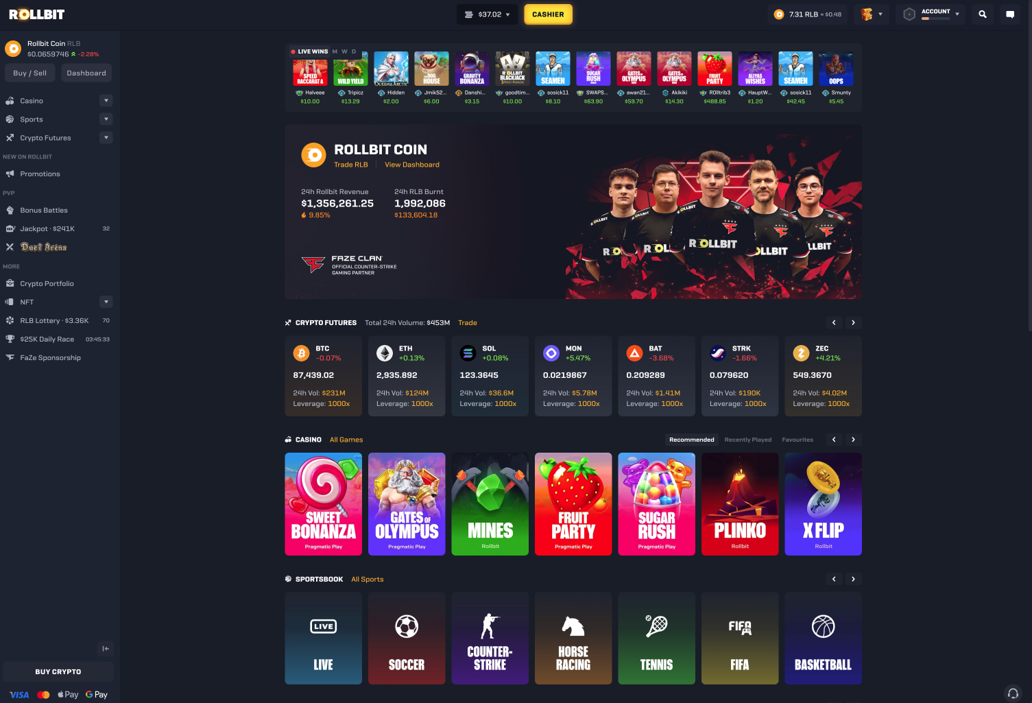 Rollbit Casino